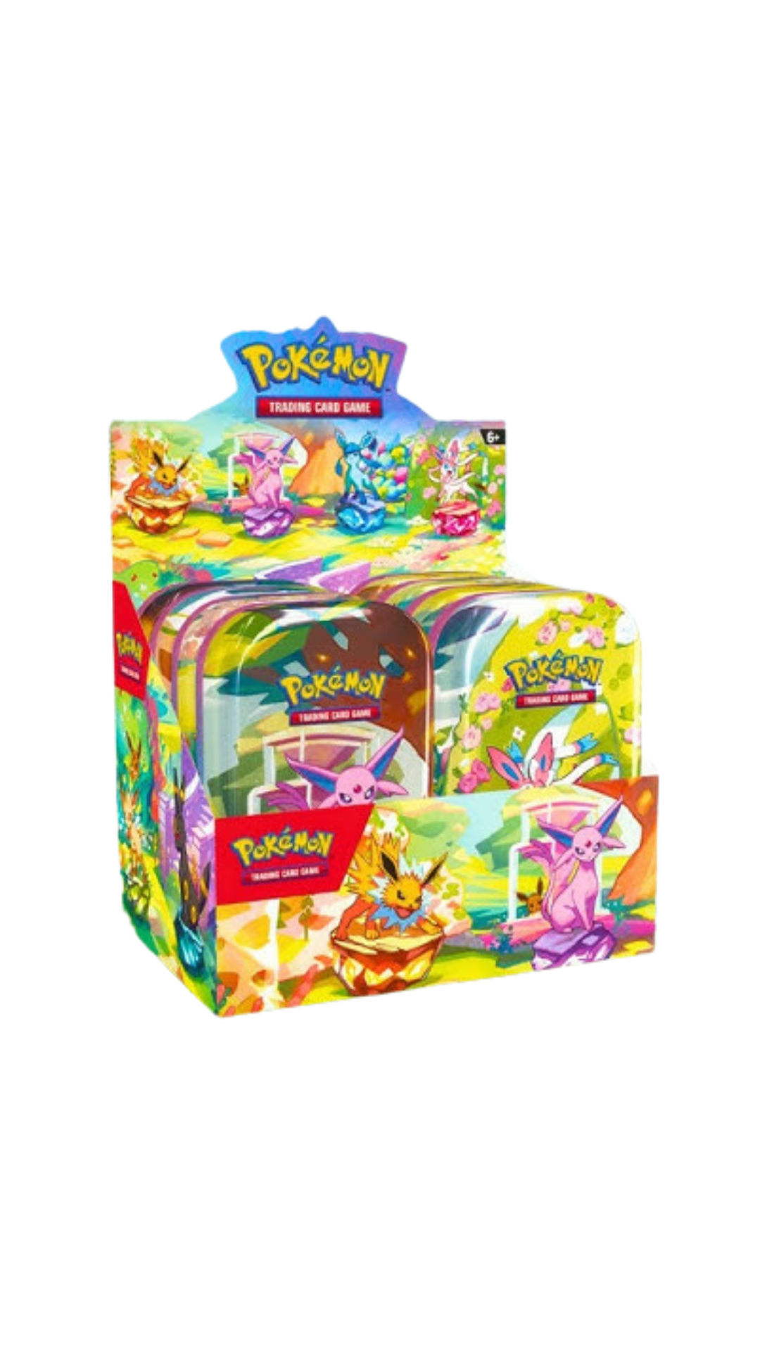 Pokémon TCG: Prismatic Evolutions Mini Tin Display – Sealed
