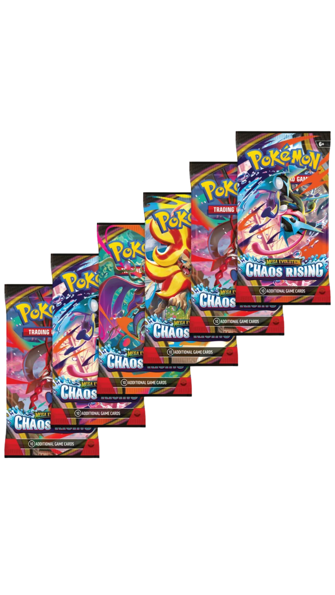 Pokémon TCG: Mega Evolution—Chaos Rising Booster Bundle