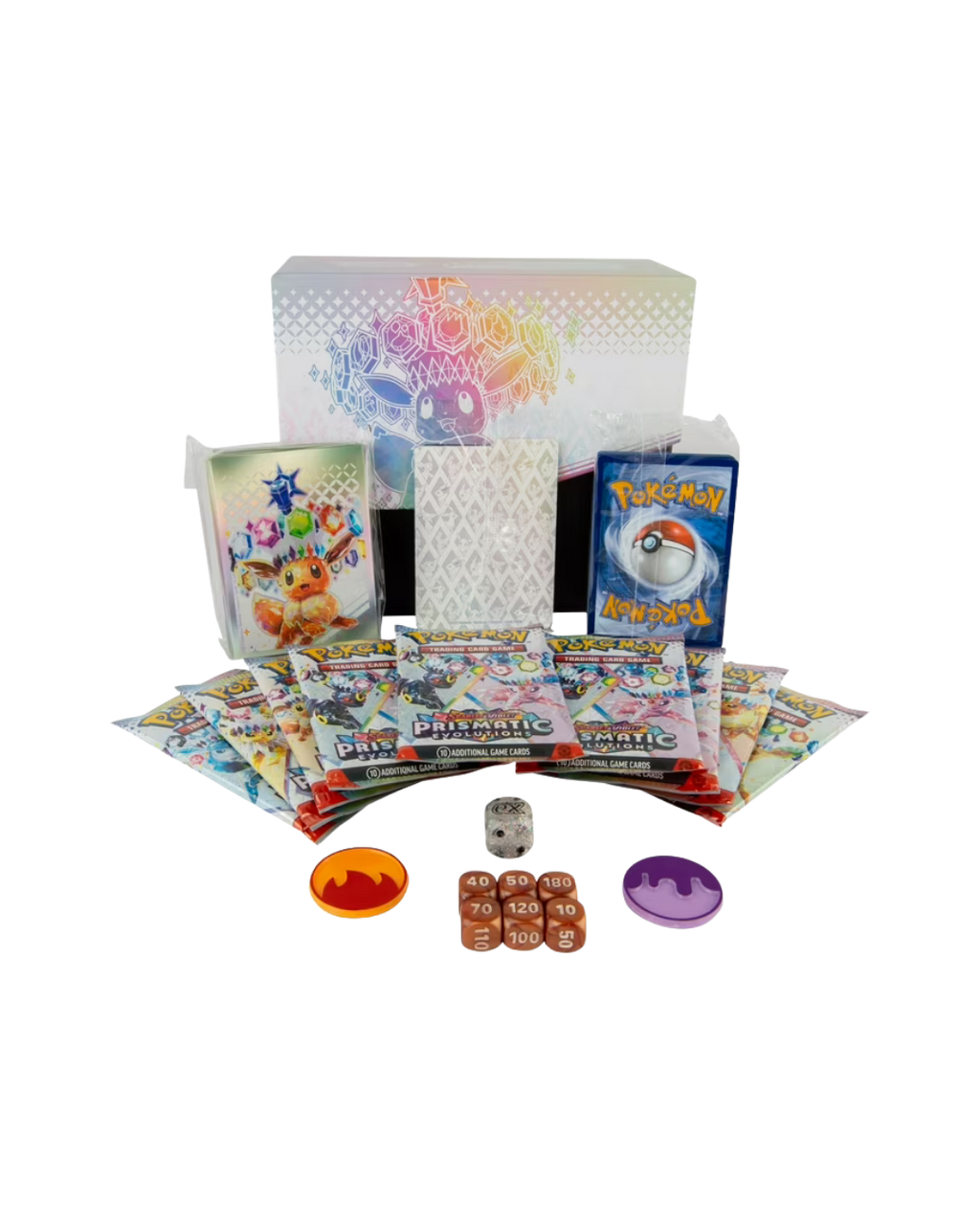 Scarlet & Violet Prismatic Evolutions Elite Trainer Box