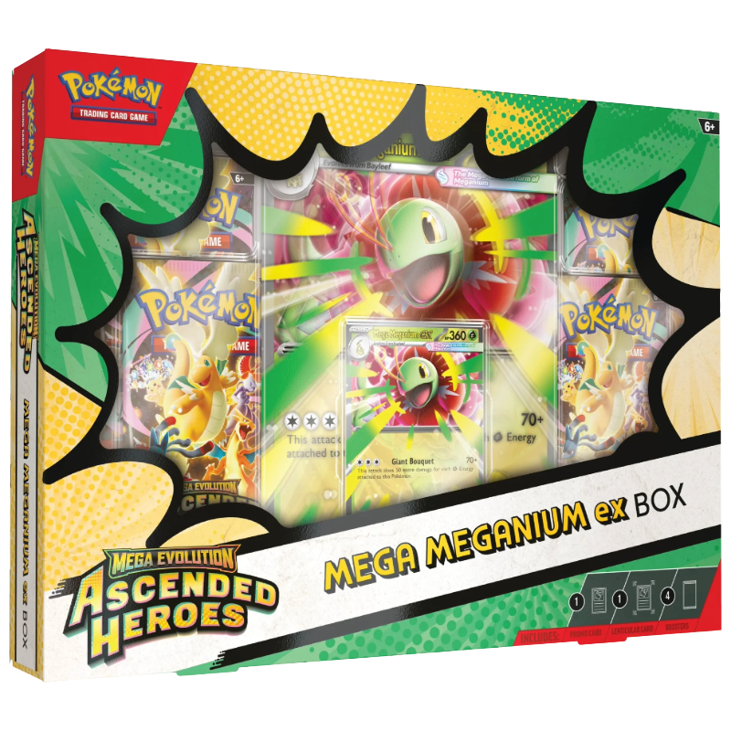 Ascended Heroes Mega Meganium ex Box - Leave It or Rip It