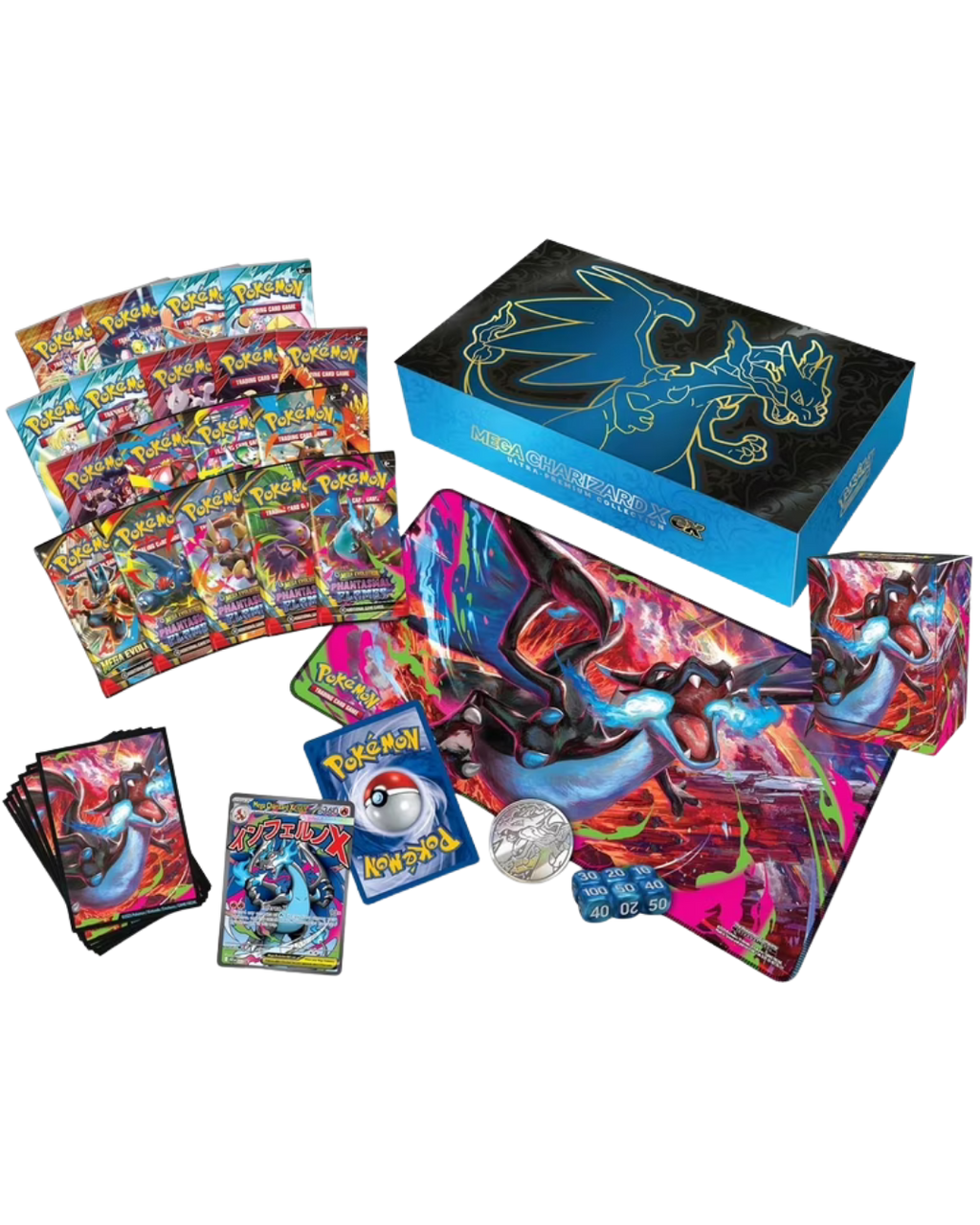 Mega Charizard X ex Ultra-Premium Collection - Leave It or Rip It