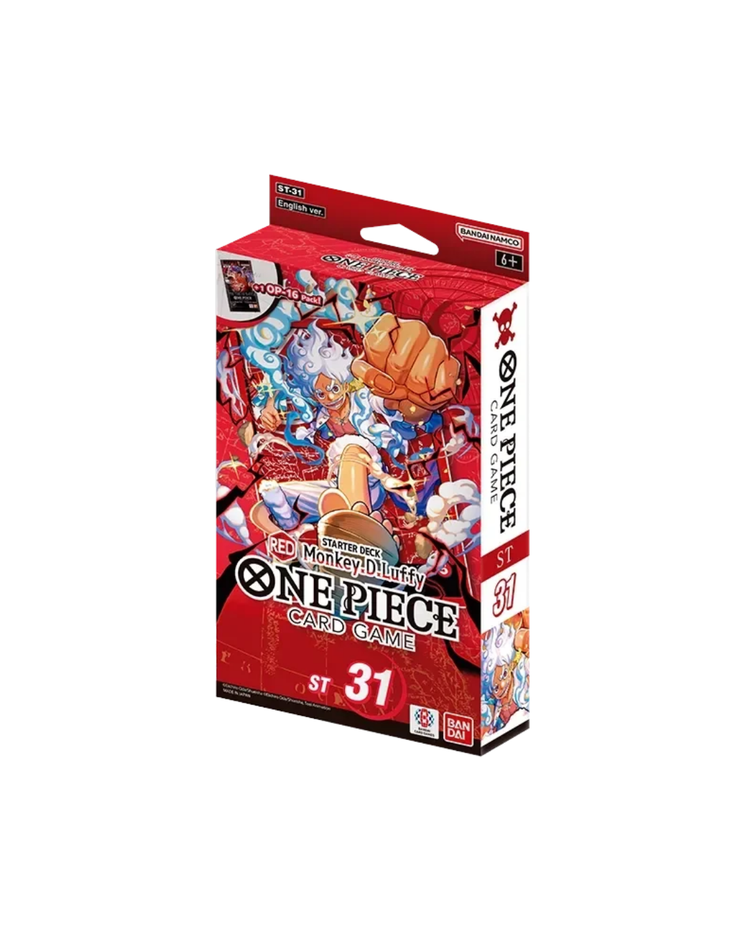 One Piece: Starter Deck ST-31 RED Monkey.D.Luffy - Leave It or Rip It