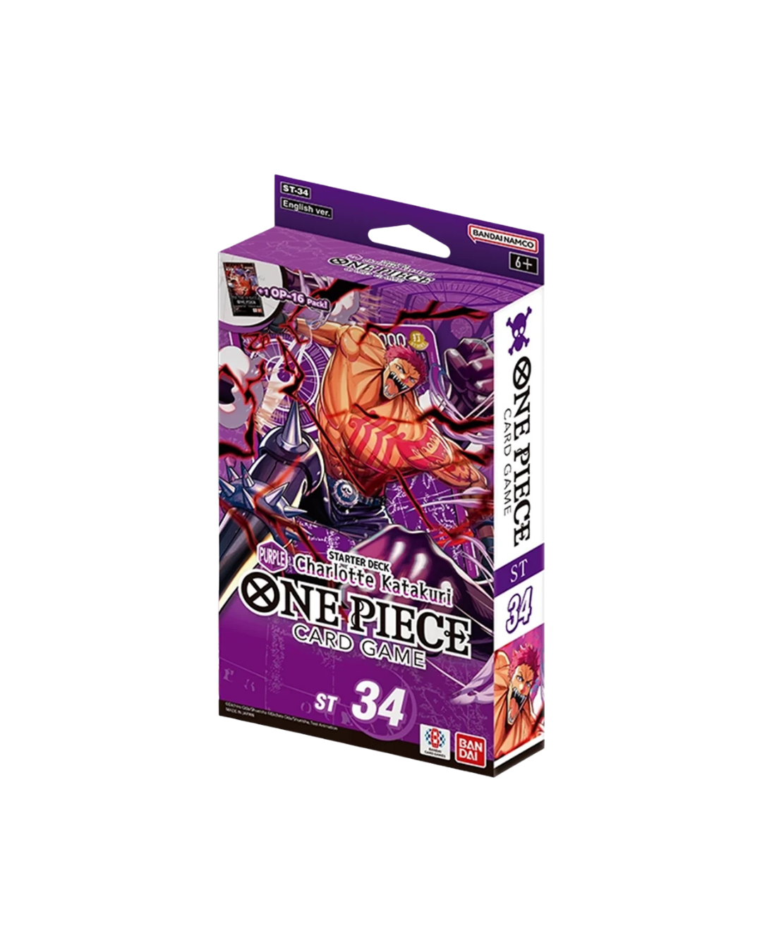 One Piece: Starter Deck ST-34 PURPLE Charlotte Katakuri - Leave It or Rip It