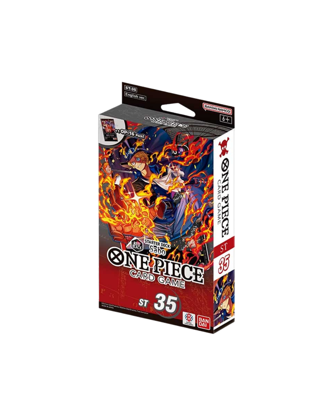 One Piece: Starter Deck ST-35 RED/BLACK Sabo - Leave It or Rip It