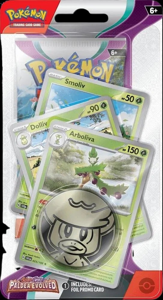Paldea Evolved Premium Checklane Blister - Leave It or Rip It