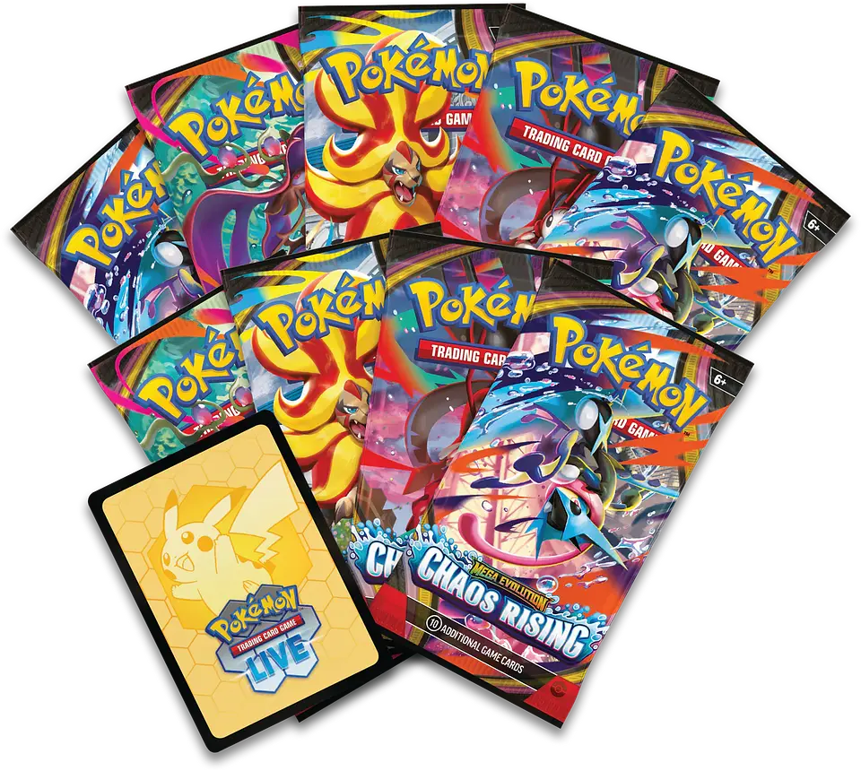 Pokémon Mega Evolution – Chaos Rising Elite Trainer Box - Leave It or Rip It