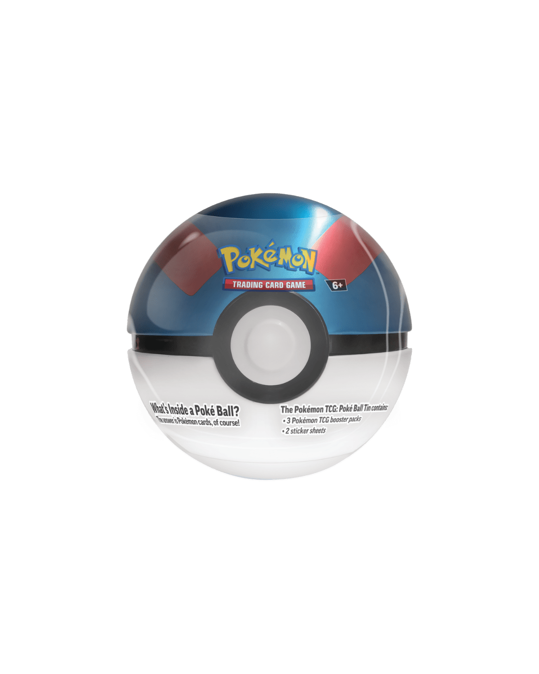 Pokémon TCG Poké Ball Tin 2024 Reprint – Great Ball - Leave It or Rip It