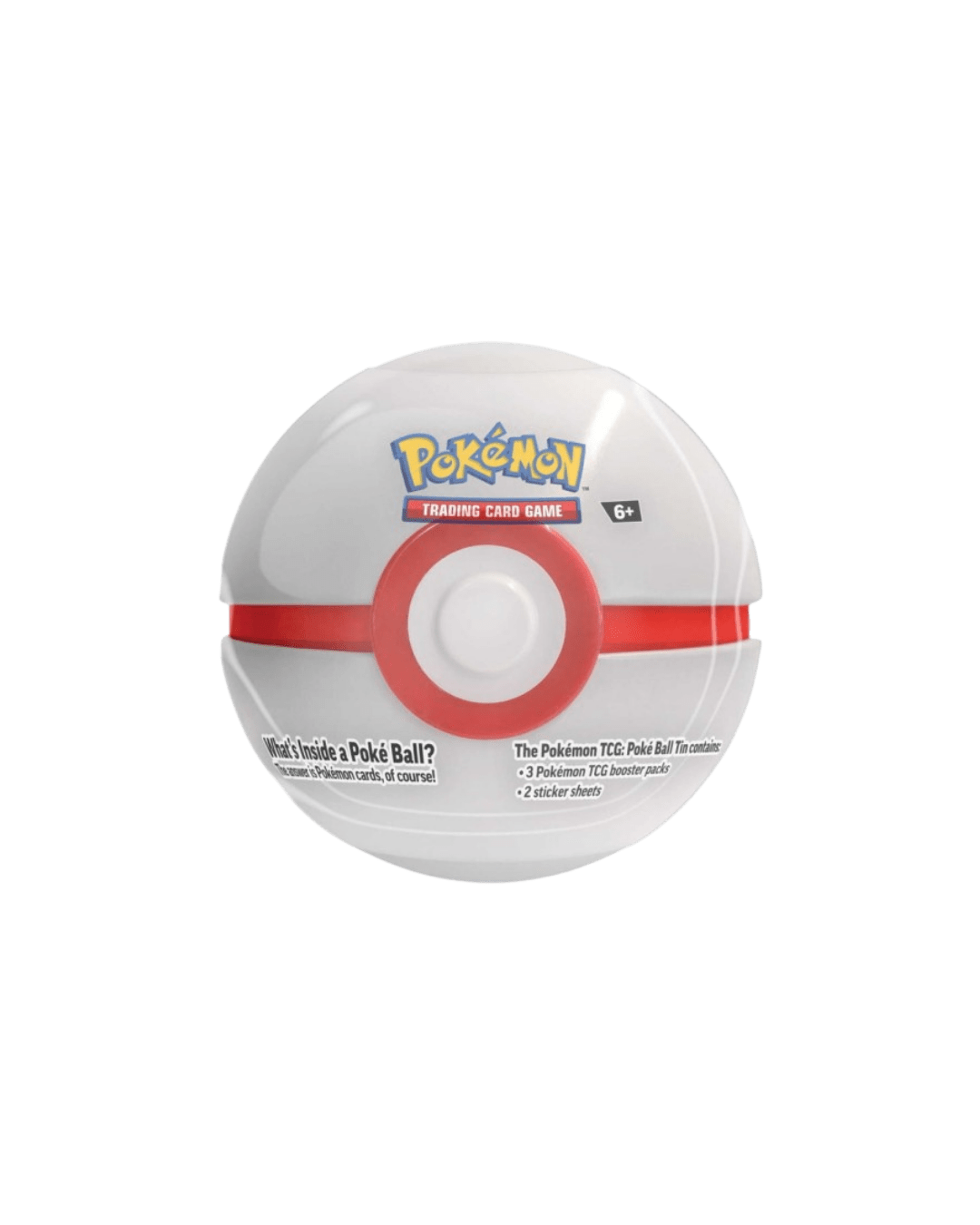 Pokémon TCG Poké Ball Tin 2024 Reprint – Premier Ball - Leave It or Rip It