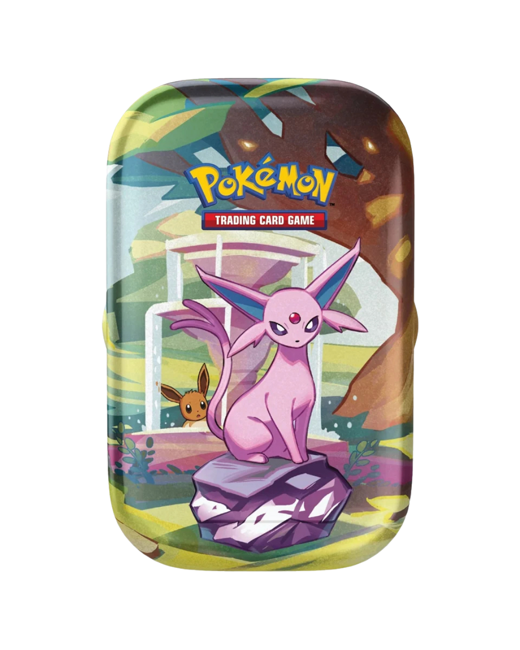 Prismatic Evolutions Espeon Mini Tin - Leave It or Rip It