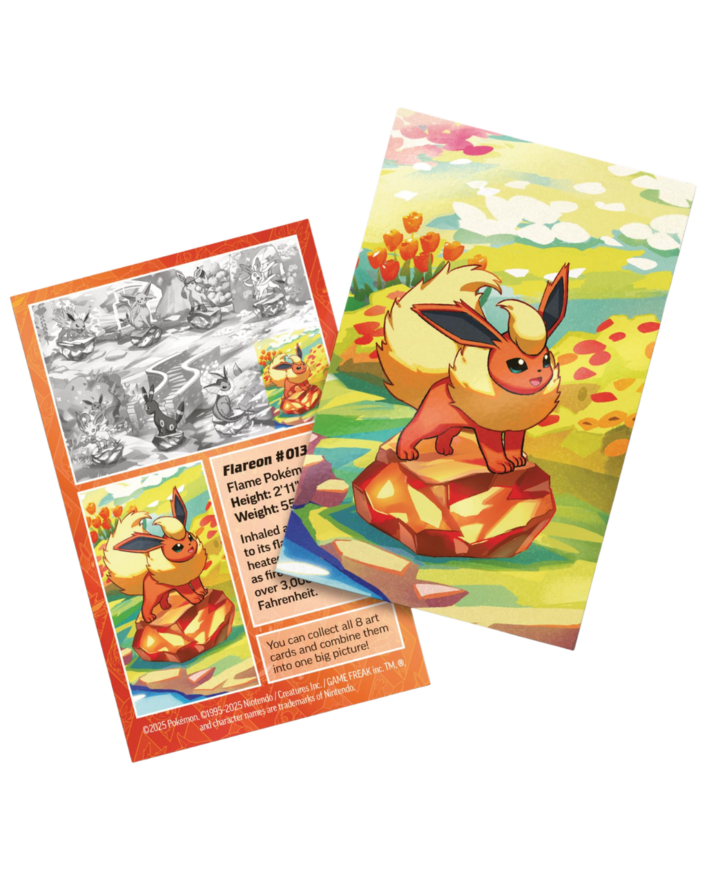 Prismatic Evolutions Flareon Mini Tin - Leave It or Rip It