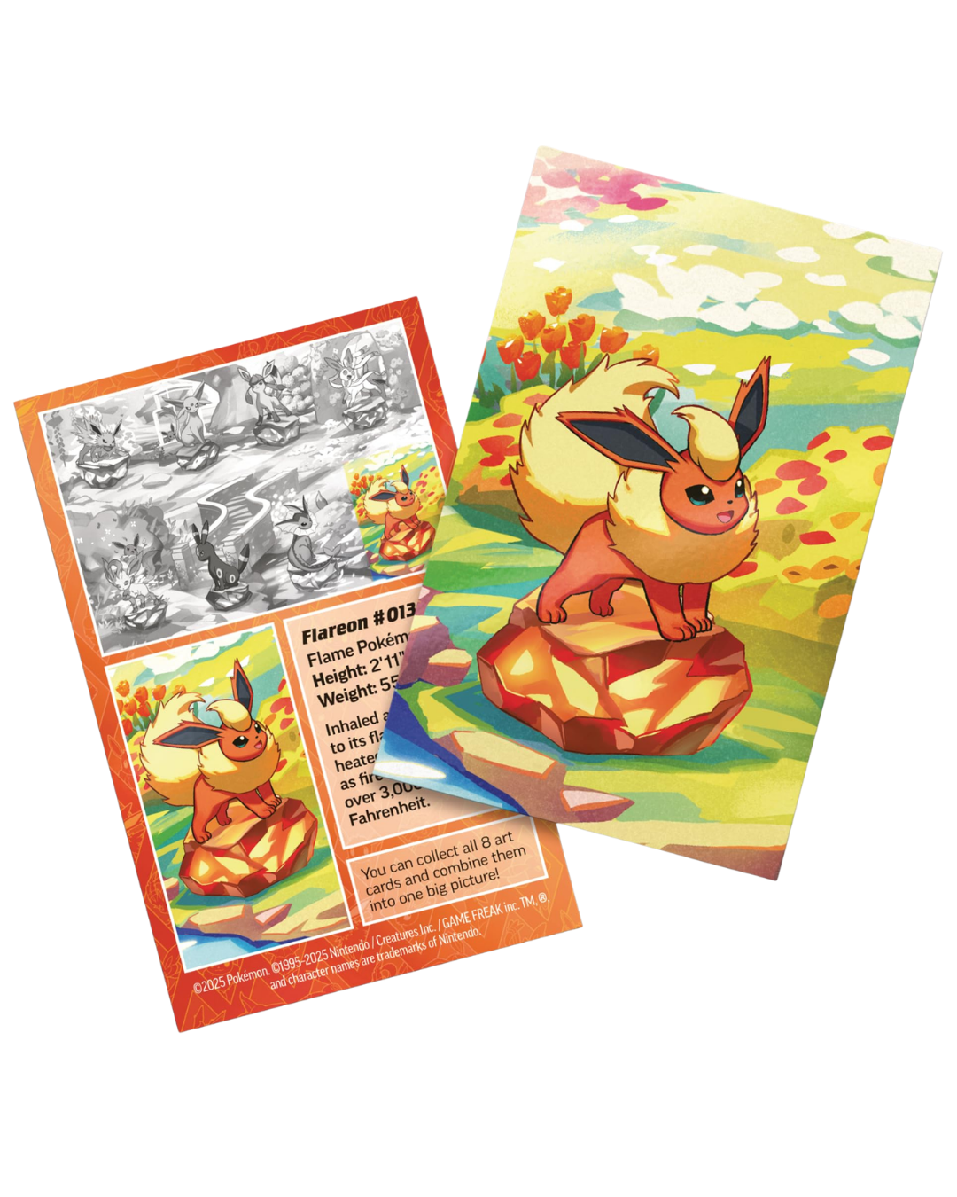 Prismatic Evolutions Flareon Mini Tin - Leave It or Rip It