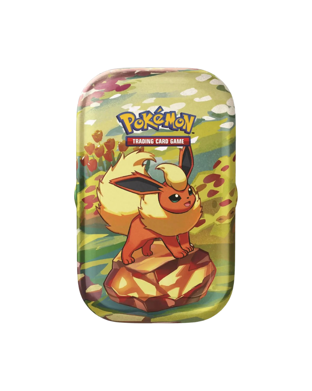 Prismatic Evolutions Flareon Mini Tin - Leave It or Rip It