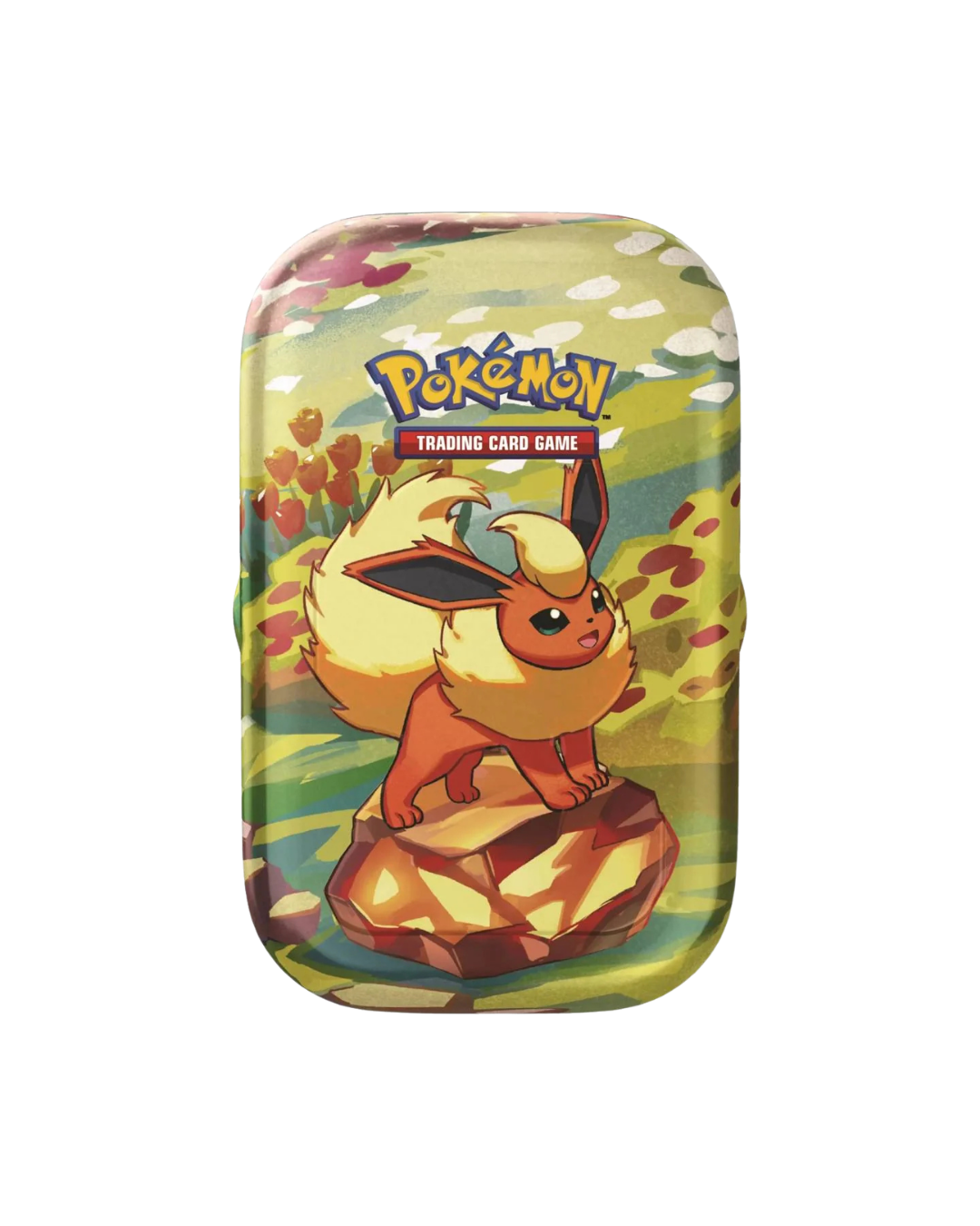 Prismatic Evolutions Flareon Mini Tin - Leave It or Rip It