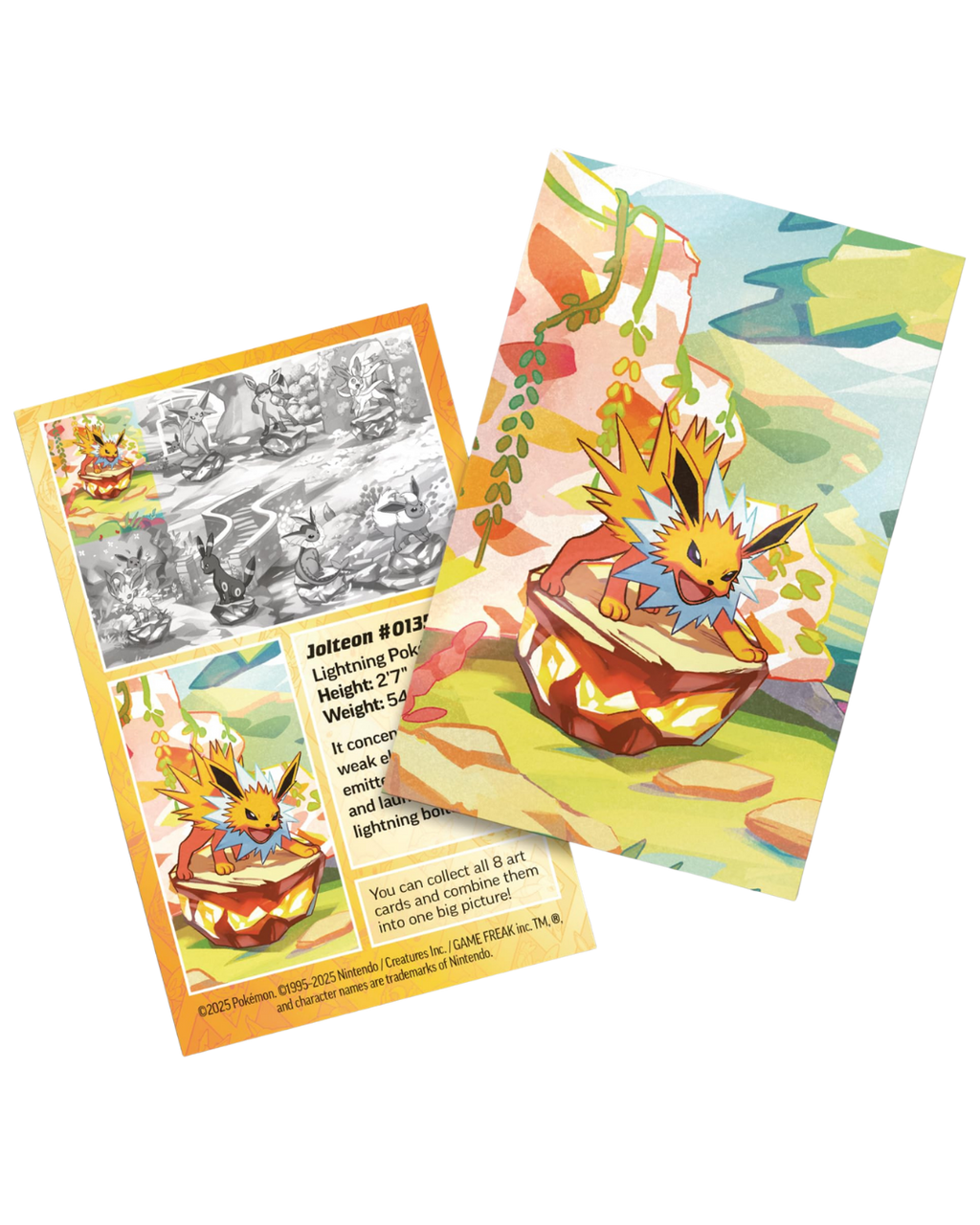 Prismatic Evolutions Jolteon Mini Tin - Leave It or Rip It