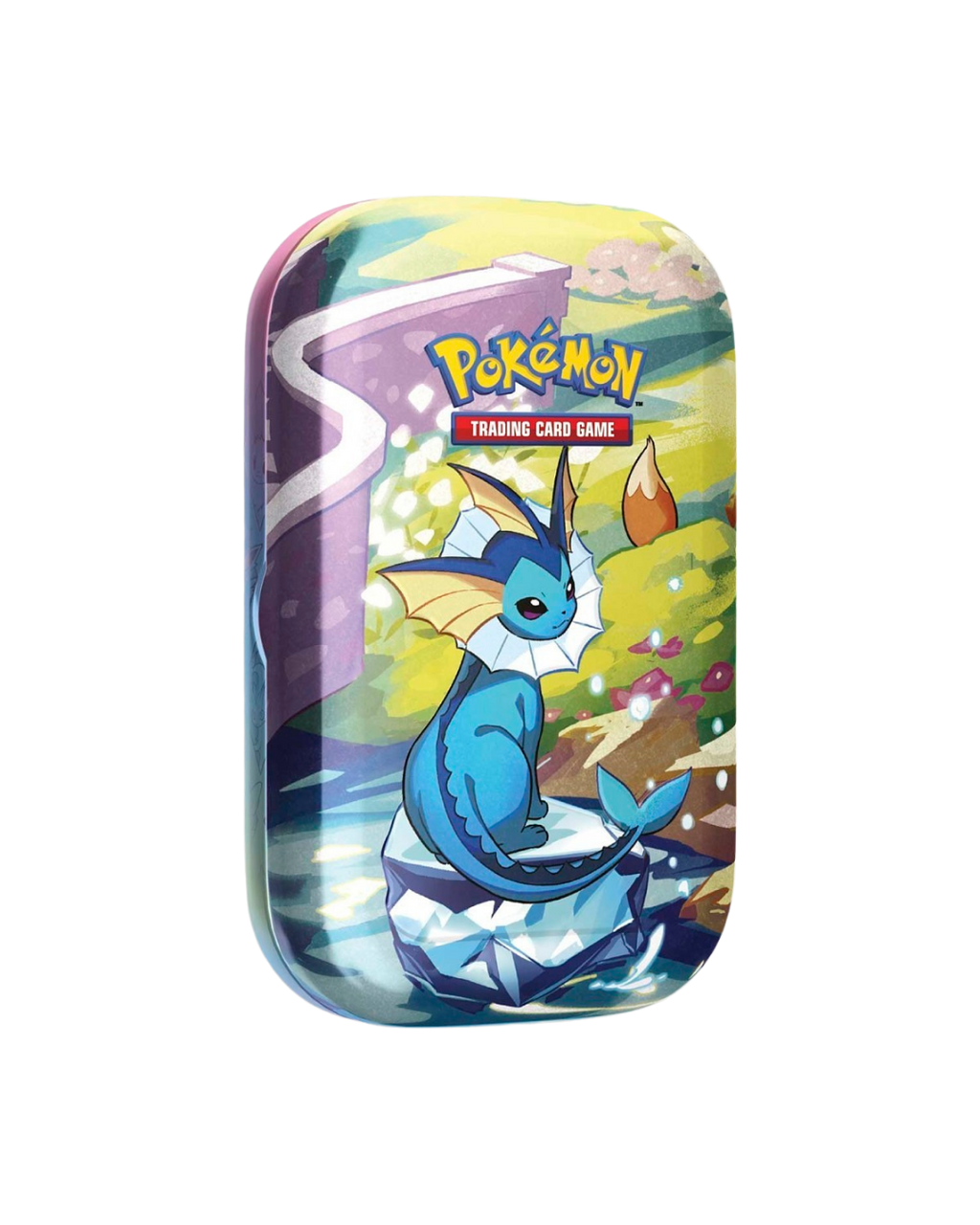 Prismatic Evolutions Vaporeon Mini Tin - Leave It or Rip It