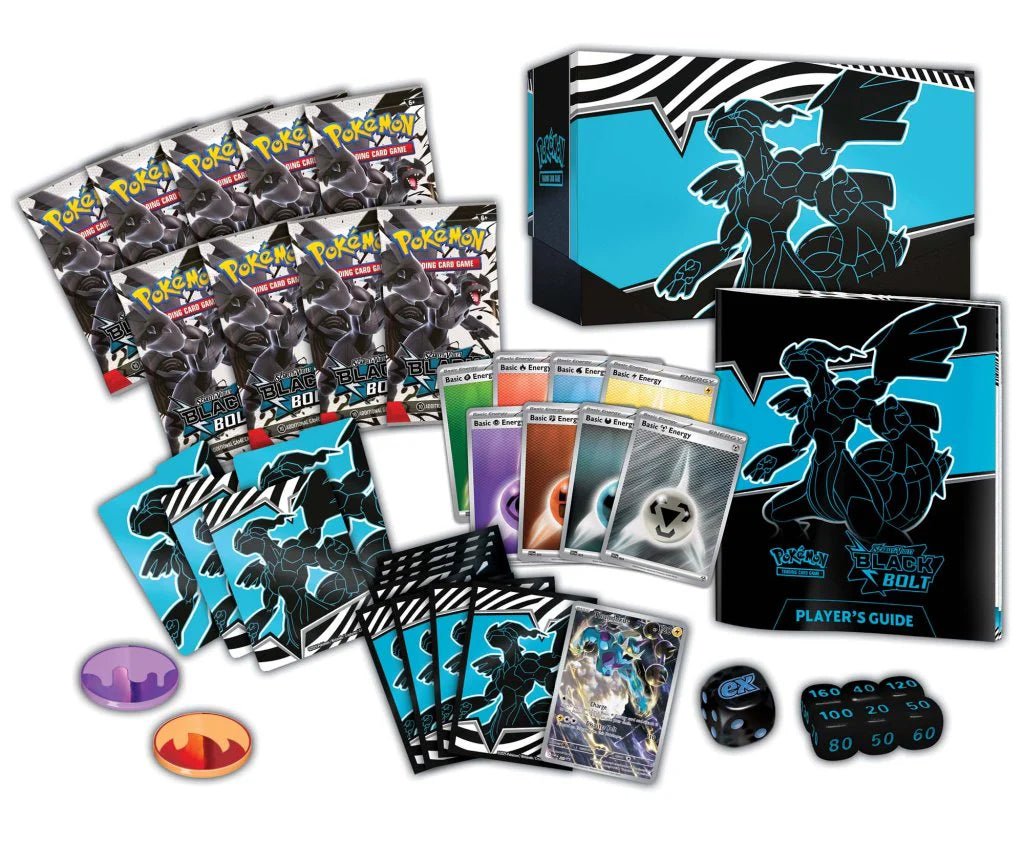 Scarlet & Violet Black Bolt Elite trainer box - Leave It or Rip It
