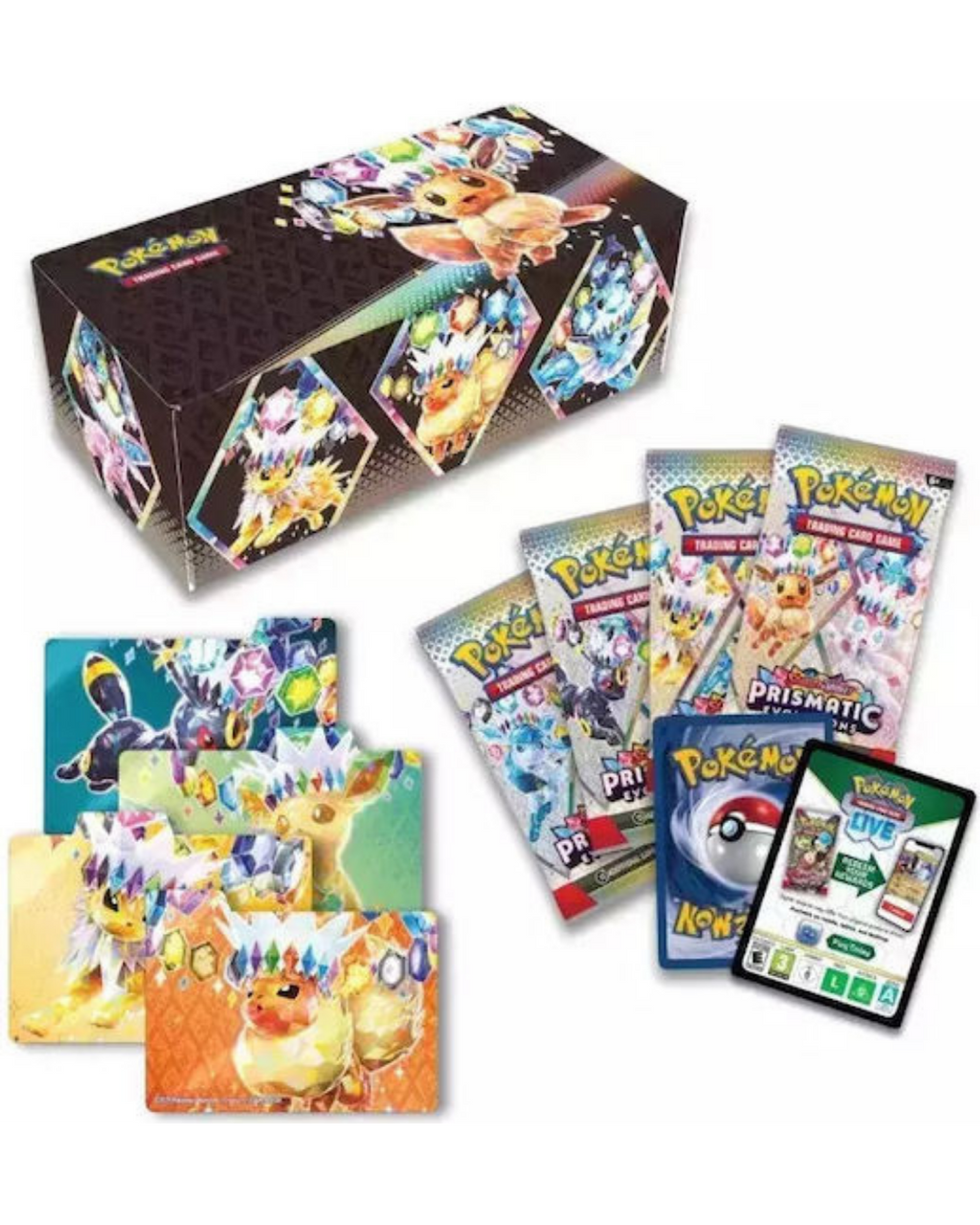 Scarlet & Violet - Prismatic Evolutions - Surprise Box Collection - Leave It or Rip It