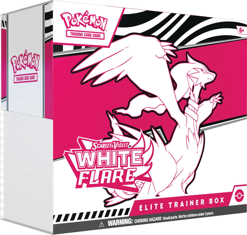 Scarlet & Violet White Flare Elite Trainer Box - Leave It or Rip It