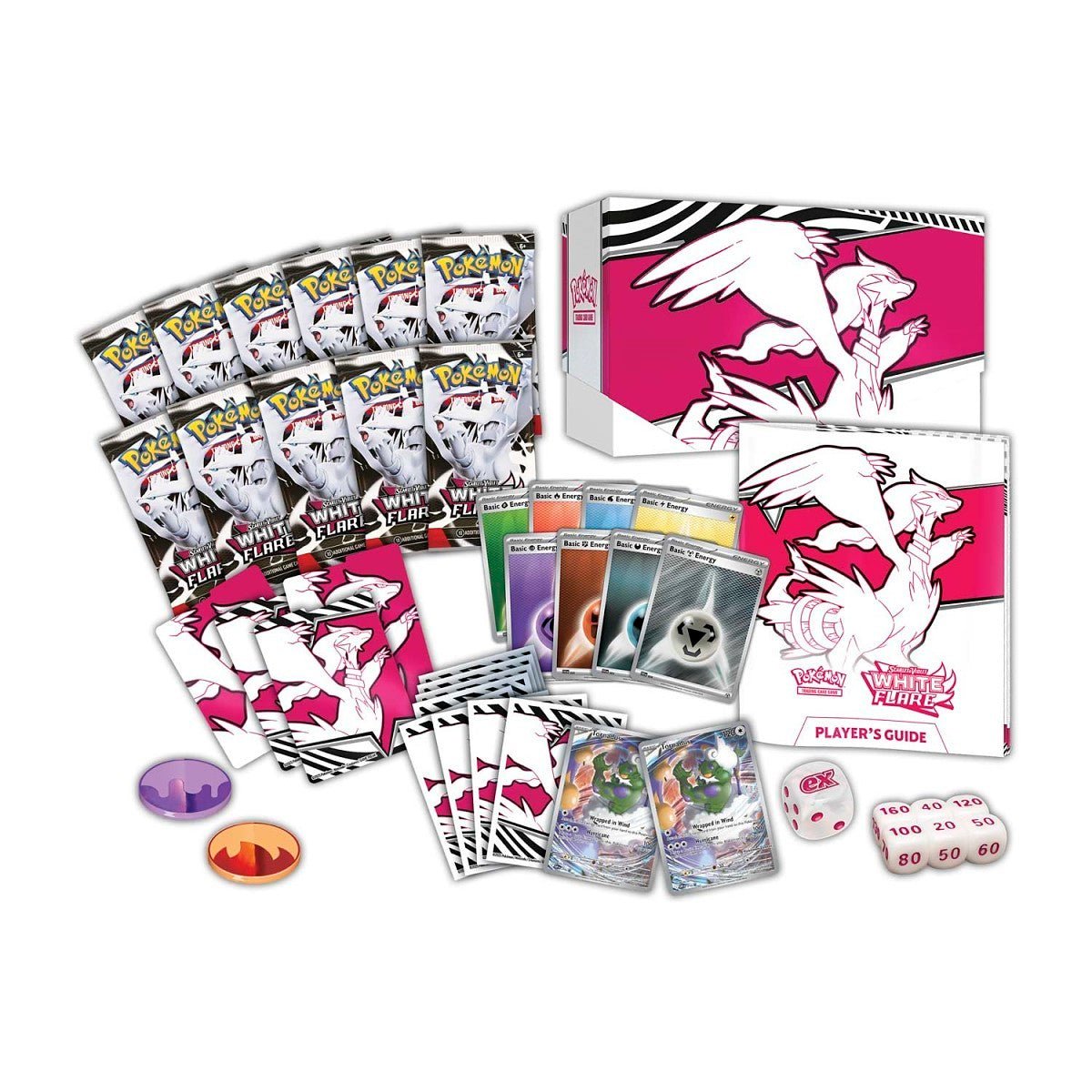 Scarlet & Violet White Flare Elite Trainer Box - Leave It or Rip It